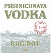 PSHENICHNAYA VODKA BUG'DOY AROQ SINCE 1867 VODKA FROM TASHKENTVINO