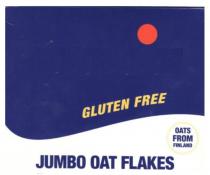 GLUTEN FREE JUMBO OAT FLAKES OATS FROM FINLAND