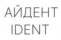 АЙДЕНТ IDENT