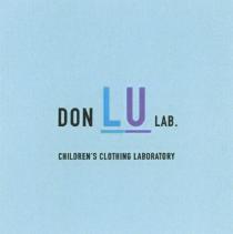 DON LU LAB. CHILDREN'S CLOTHING LABORATORY