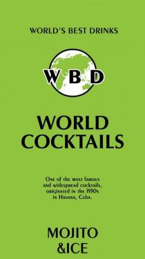 WBD, WORLD’S BEST DRINK, WORLD COCKTAILS, MOJITO &ICE, One of the most famous and widespread cocktails, originated in the 1930s in Havana, Cuba