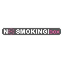 NO SMOKING box