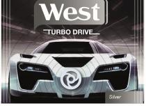 West TURBO DRIVE Silver