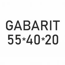 GABARIT 55*40*20