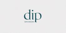 Слово «dip» является аббревиатурой словесного сочетания «dive into pleasure», которое переводится «погрузитесь в удовольствие». Слова «spa room» переводятся «спа комната». Общее сочетание слов является фантазийным. Данный знак обслуживания используется в названии массажной студии.