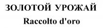 ЗОЛОТОЙ УРОЖАЙ Raccolto d'oro