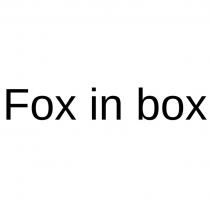 Fox in box