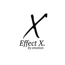 Effect x. by emotion