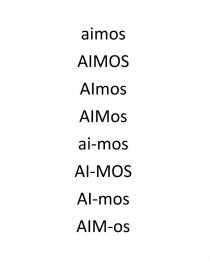 AIMOS AI-MOS AIM-OS