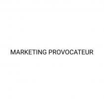 MARKETING PROVOCATEUR