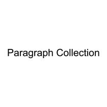 Paragraph Collection
