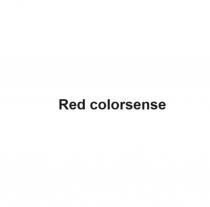 Red colorsense