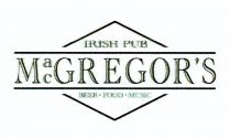 IRISH PUB MACGREGOR'S BEER FOOD MUSIC