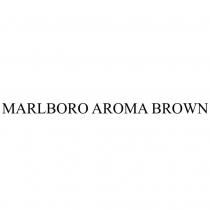 MARLBORO, AROMA, BROWN