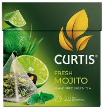 CURTIS, FRESH MOJITO, FLAVOURED GREEN TEA, 20 tea pyramids
