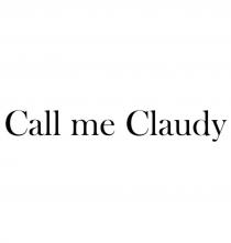 Call me Claudy