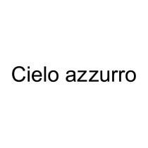 Cielo azzurro