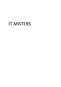 IT MISTERS