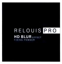 RELOUIS PRO HD BLUR EFFECT FIXING POWDER