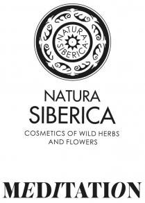NATURA SIBERICA, COSMETICS OF WILD HERBS AND FLOWERS, MEDITATION