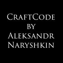 CRAFTCODE BY ALEKSANDR NARYSHKIN