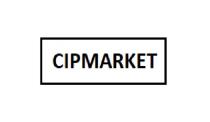 CIPMARKET - написано буквами латинского алфавита. Слитно