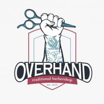 OVERHAND, traditional barbershop, est. 2019