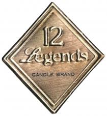 12 LEGENDS CANDLE BRAND