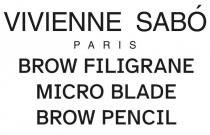 VIVIENNE SABO PARIS BROW FILIGRANE MICRO BLADE BROW PENCIL