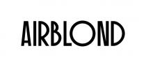 Заявленное обозначение AIRBLOND (АИРБЛОНД) является фантазийным, выполненно стандартным жирным черным шрифтом на латинице.