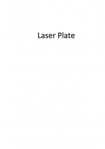 Laser Plate
