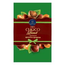 lacool конфеты CHOCO LAND с дробленным арахисом и фундуком