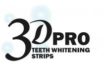3D PRO TEETH WHITENING STRIPS
