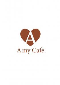 Словесный элемент состоит из слов A My Cafe (транслитерация 