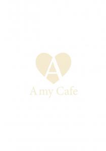 Словесный элемент состоит из слов A My Cafe (транслитерация 