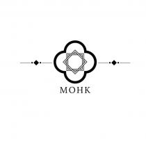 Заявлено словесное обозначение «МОНК» выполненное заглавными буквами кириллического алфавита