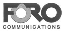 FORO COMMUNICATIONS