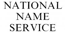 NATIONAL NAME SERVICE