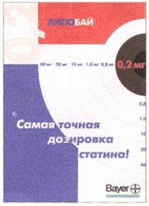 ЛИПОБАЙ ЛИПО БАЙ САМАЯ ТОЧНАЯ ДОЗИРОВКА СТАТИНА BAYER