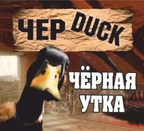 ЧЕР DUCK ЧЁРНАЯ УТКА