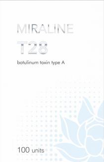 MIRALINE T28 BOTULINUM TOXIN TYPE A 100 UNITS