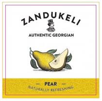 ZANDUKELI AUTHENTIC GEORGIAN NATURALLY REFRESHING PEAR