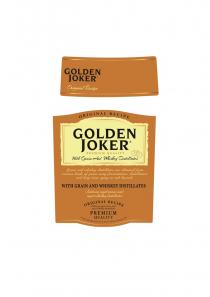 GOLDEN JOKER ORIGINAL RECIPE PREMIUM QUALITY WITH GRAIN AND WHISKEY DISTILLATES