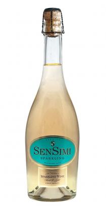 SS SENSIMI SPARKLING PREMIUM SEMISWEET WINE SPARKLING WINE SWEET & LIGHT LOW CALORIE FINEST QUALITY