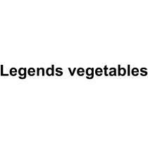 LEGENDS VEGETABLES