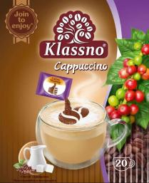 KLASSNO CAPPUCCINO CACAO TOPPING ADD TO CAPPUCCINO JOIN TO ENJOY