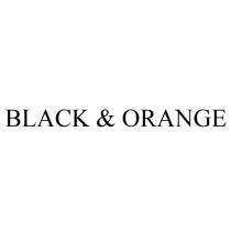 BLACK & ORANGE