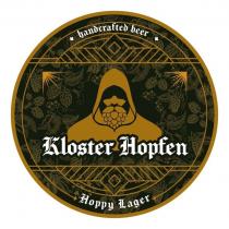 KLOSTER HOPFEN HOPPY LAGER HANDCRAFTED BEER