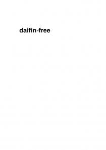 DAIFIN-FREE