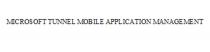 MICROSOFT TUNNEL MOBILE APPLICATION MANAGEMENT